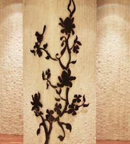 Flower vine - wall type